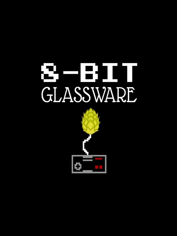Thumbnail 4 of 4, iPhone Case, 8-Bit Glassware Invert designed and sold by 8BitGlassware.