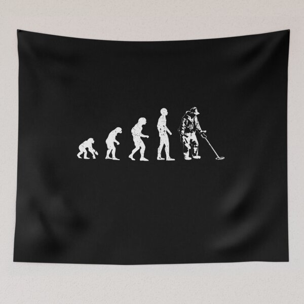 Item preview, Metal Detector Evolution Gift - Funny Metal Detecting designed and sold by MarioShirtWorld.