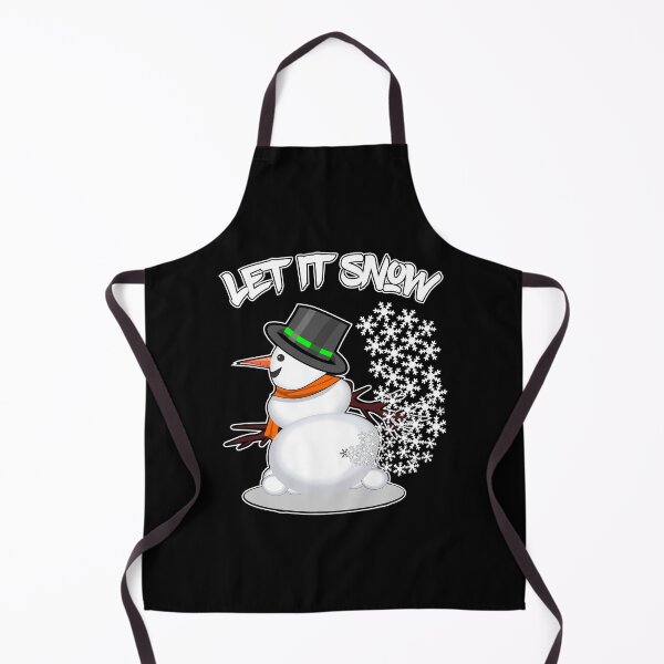 Item preview, Let it snow - snowman - pups fart gift idea designed and sold by Shirt-Scheune.