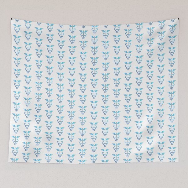 Item preview, Caduceus Design Pattern designed and sold by Caregiverology.