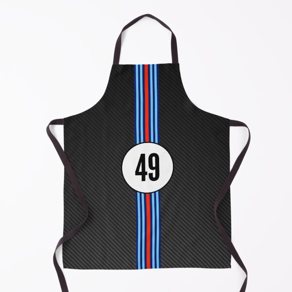 Item preview, Martini Racing Number 49 Carbon Poster – Vintage Porsche Livery Art designed and sold by Road To Track.