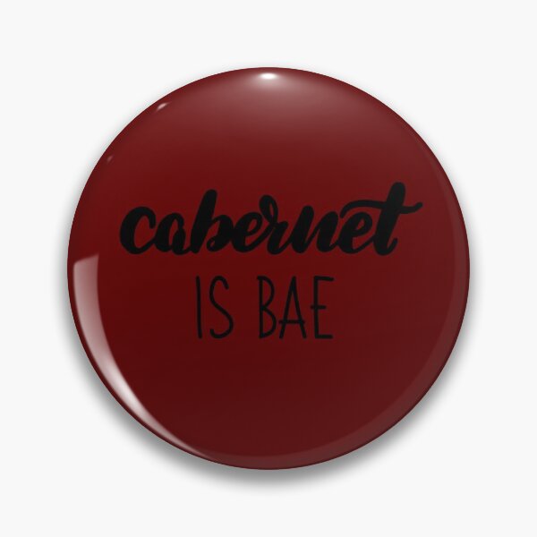 Artikelvorschau, Cabernet ist Bae - Black Font entworfen und verkauft von RedWindmillShop.