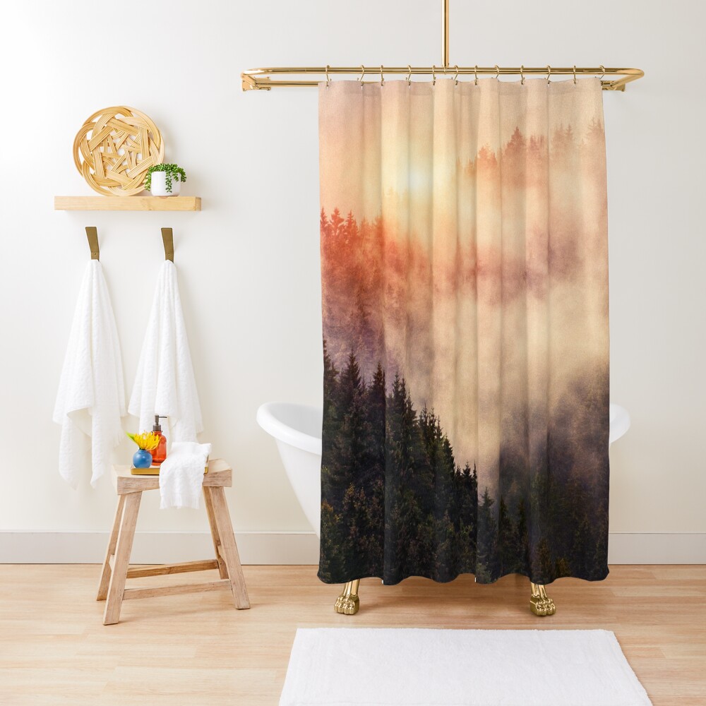 In My Other World Shower Curtain