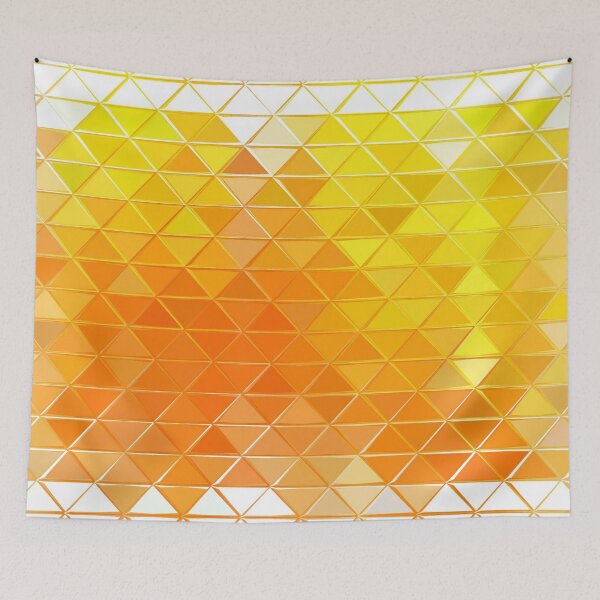 Item preview, Cool Colored triangle mosaic art designed and sold by AYACHI90.