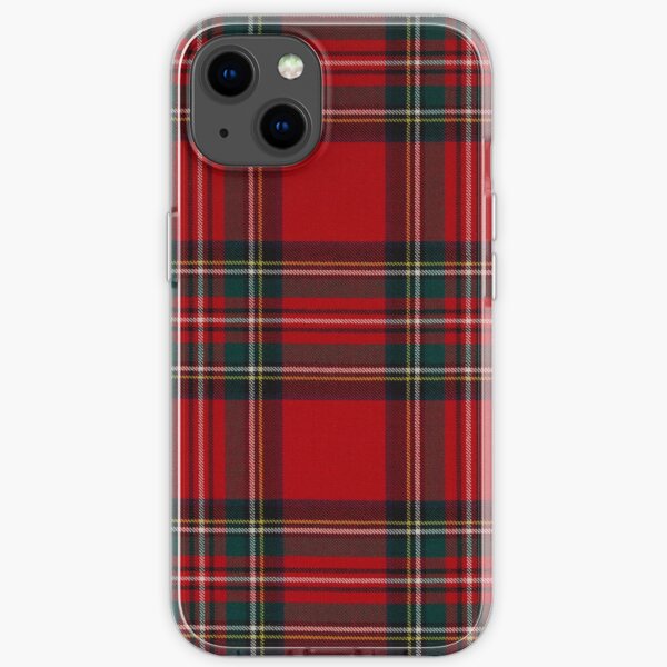 Stewart Royal - Tartan - Clans of Scotland iPhone Soft Case