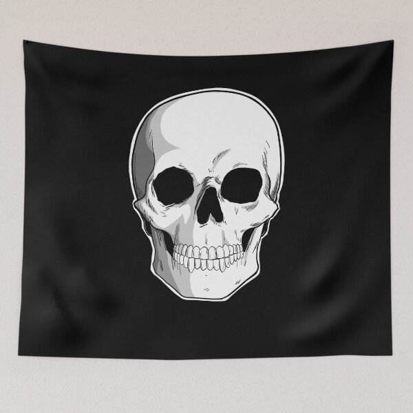 Item preview, halloween skeleton skull designed and sold by Miftees.