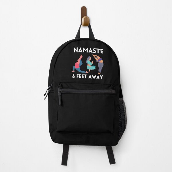 Item preview, Namaste 6 Feet Away | Quarantine Yoga Design designed and sold by rachelchxn.