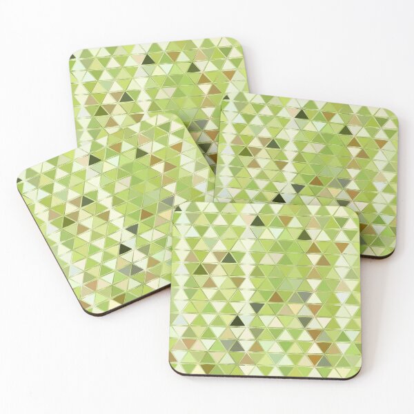 Item preview, Cool Colored triangle mosaic art designed and sold by AYACHI90.