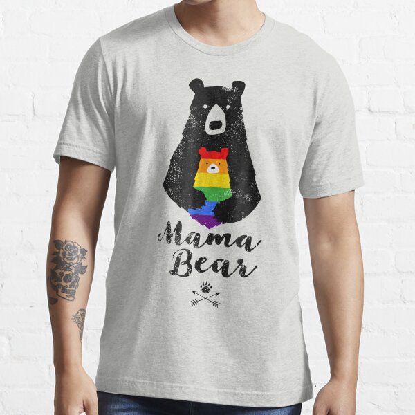 Uncle Bear Shirt for Men Fathers Day Funny Uncle Bear One Cubs