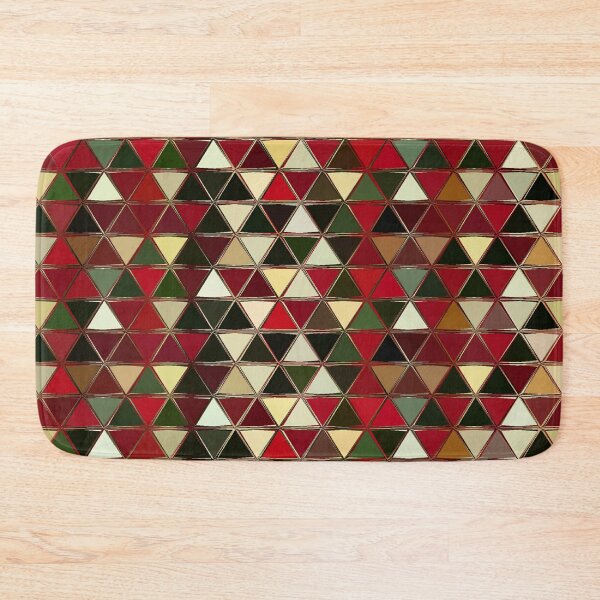 Item preview, Cool Colored triangle mosaic art designed and sold by AYACHI90.
