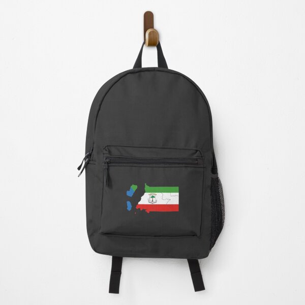 Item preview, Equatorial Guinea Flag Map with regions designed and sold by Alo.