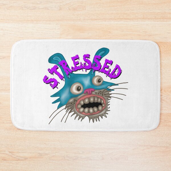 Item preview, Stress Bunny Purple designed and sold by wildjellybeans.
