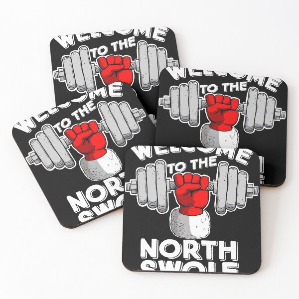 Item preview, funny Santa Claus Welcome to the North Swole designed and sold by Miftees.