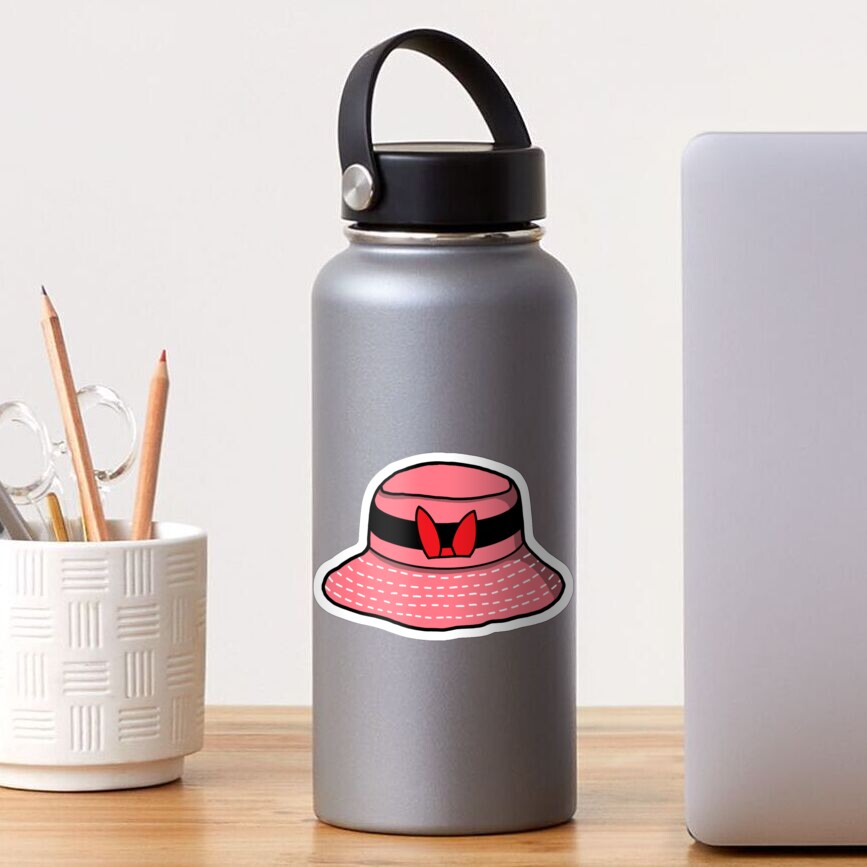 blossom bucket hat Sticker