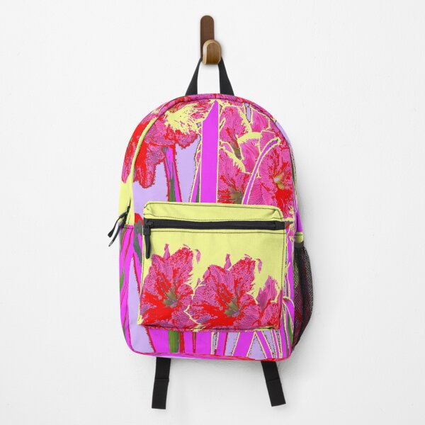 Item preview, MODERN LILAC FUCHSIA GARDEN AMARYLLIS FLOWERS  ABSTRACT ART designed and sold by sharlesart.