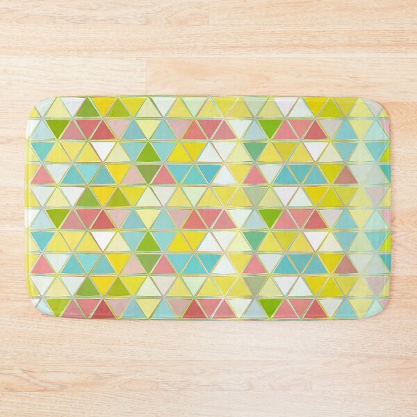 Item preview, Cool Colored triangle mosaic art designed and sold by AYACHI90.