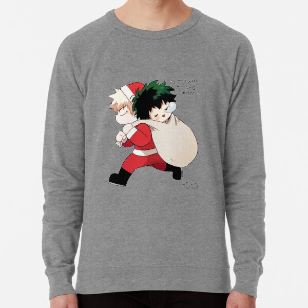 my hero academia ugly sweater