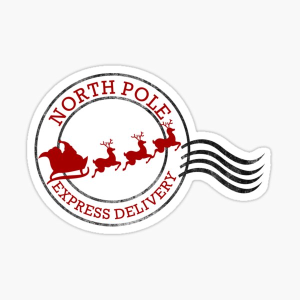 Christmas North Pole Stickers Template North Pole Off - vrogue.co