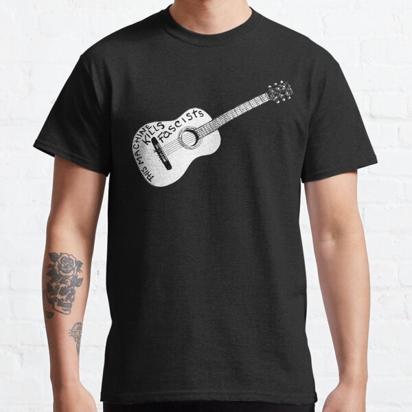 this guitar kills fascists t shirt