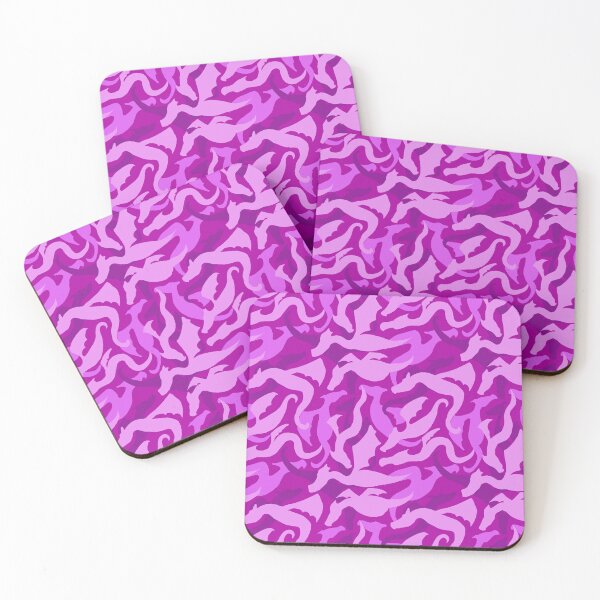 Item preview, Dragon Pink and Purple Camo -  Dragon Shape Camouflage Pattern designed and sold by complicolor.
