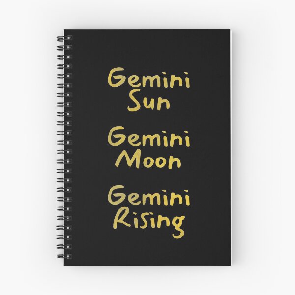 Item preview, Gemini Sun Gemini Moon Gemini Rising Text designed and sold by leomooncreates.