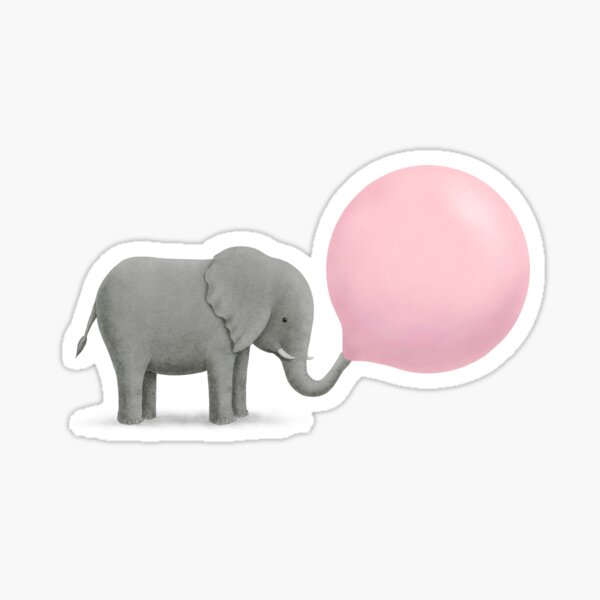 Jumbo Bubble Gum Sticker