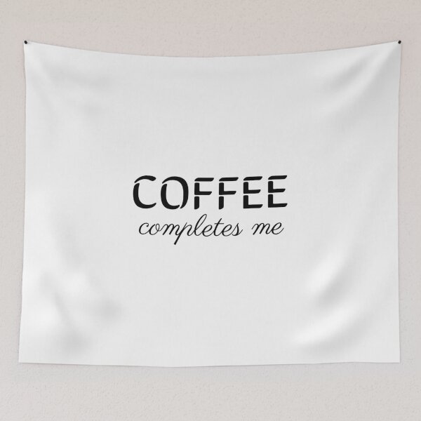 Item preview, Coffee completes me; Coffee lovers; Coffee quote designed and sold by cyhdesign.