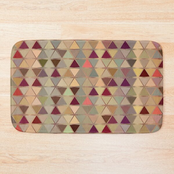 Item preview, Cool Colored triangle mosaic art designed and sold by AYACHI90.
