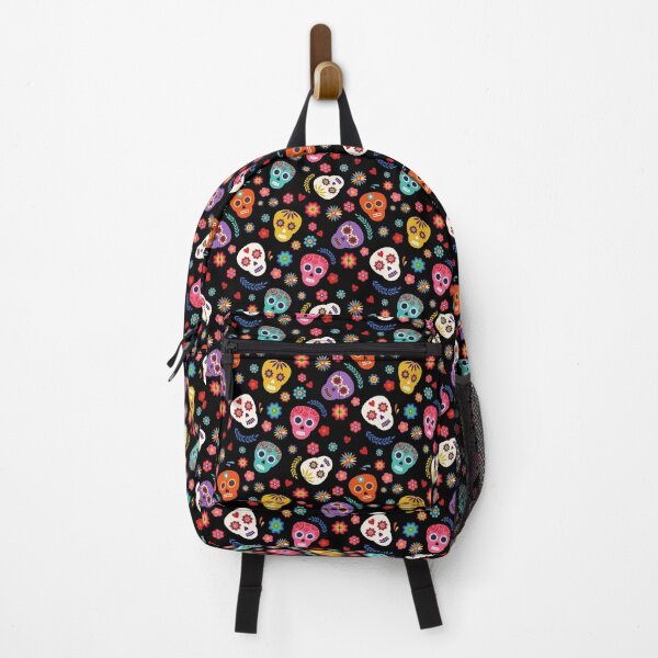 Item preview, Mexican Sugar Skulls Black Pattern designed and sold by 2MdesignStore.