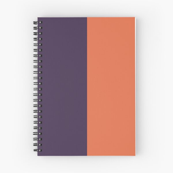 Item preview, minimalist color block vertical in orange and purple halloween designed and sold by neopop.