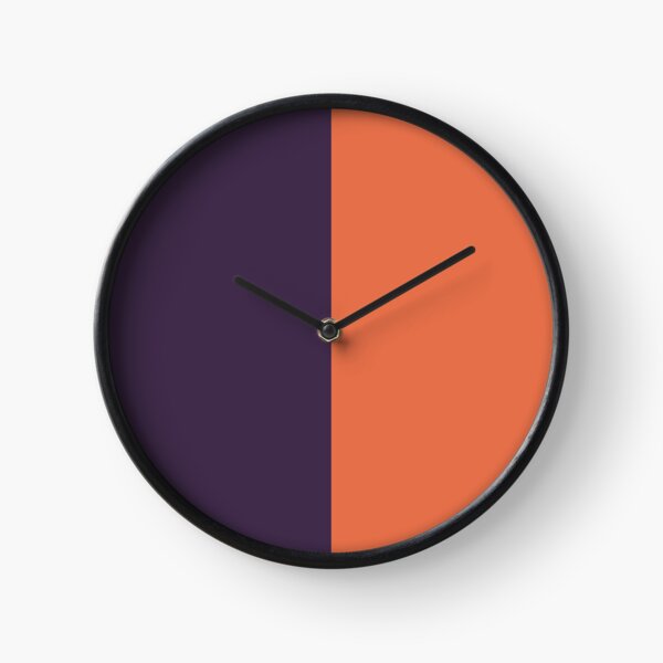 Item preview, minimalist color block vertical in orange and purple halloween designed and sold by neopop.