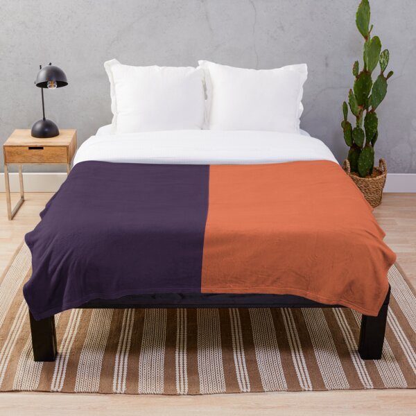 Item preview, minimalist color block vertical in orange and purple halloween designed and sold by neopop.