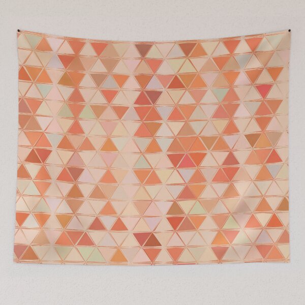 Item preview, Cool Colored triangle mosaic art designed and sold by AYACHI90.
