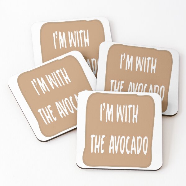 Item preview, I’m With The Avocado Shirt designed and sold by Cineraim Shop.