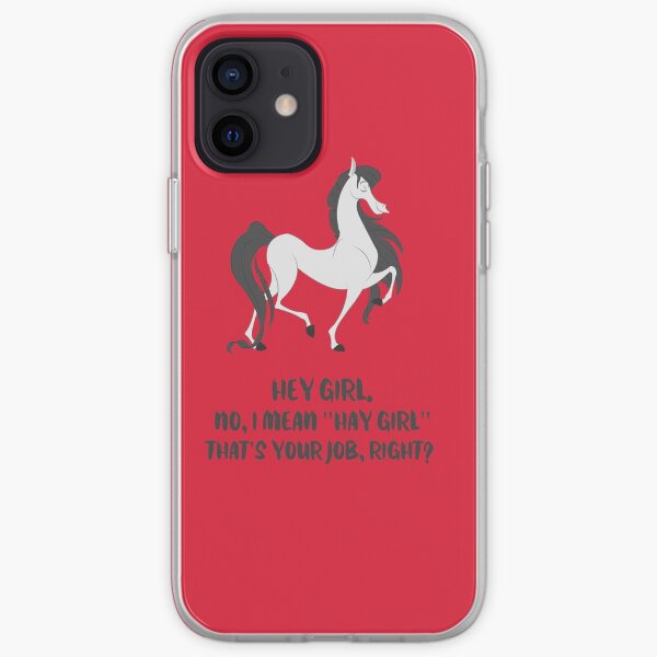 Fergus the Horse: Hey Girl iPhone Soft Case