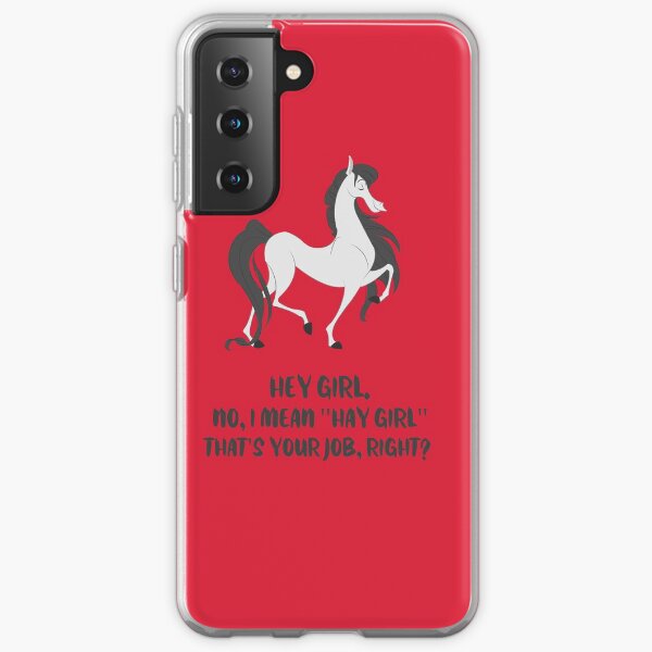 Fergus the Horse: Hey Girl Samsung Galaxy Soft Case