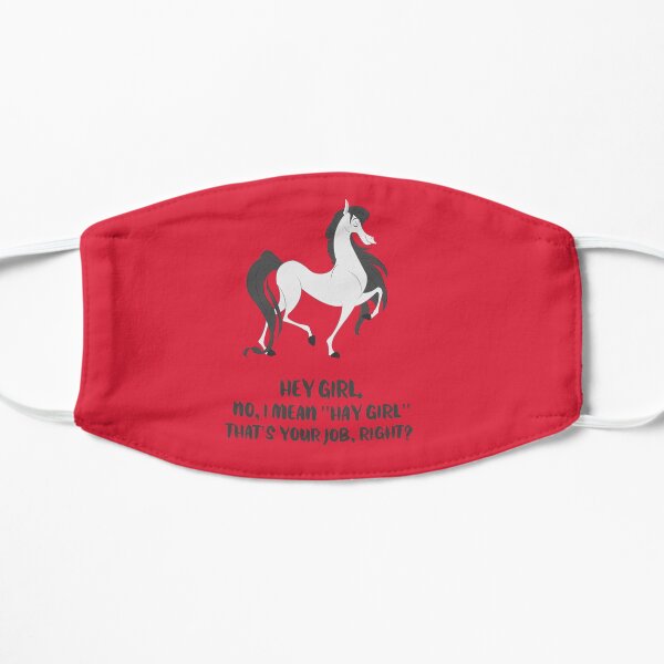 Fergus the Horse: Hey Girl Flat Mask