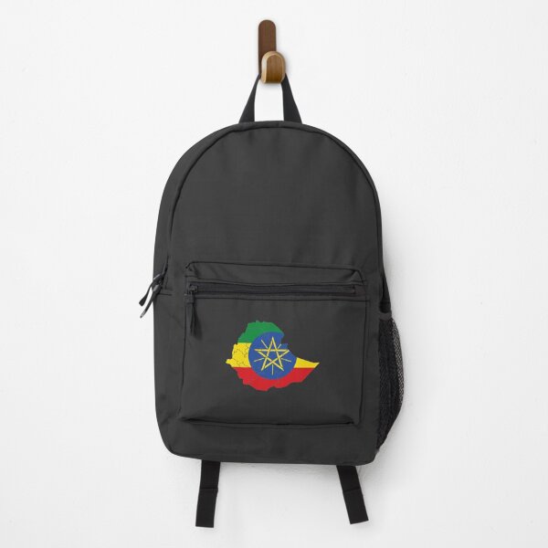 Item preview, Ethiopia Flag Map with regions designed and sold by Alo.