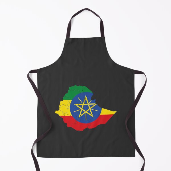 Item preview, Ethiopia Flag Map with regions designed and sold by Alo.