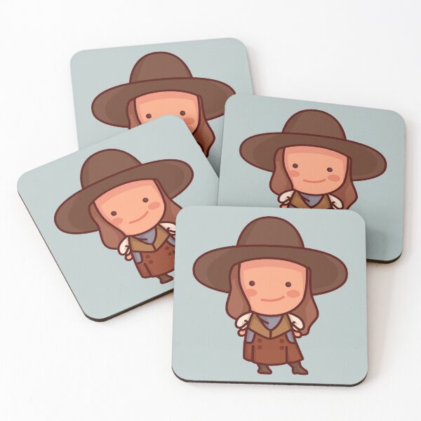 Item preview, Kawaii USA Wild West Cowgirl Annie Oakley | Gunslinger designed and sold by SLAG-Creative.