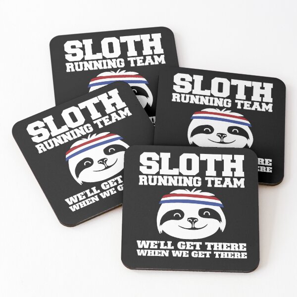 Item preview, Sloth Running Team funny Marathon Runner designed and sold by Miftees.