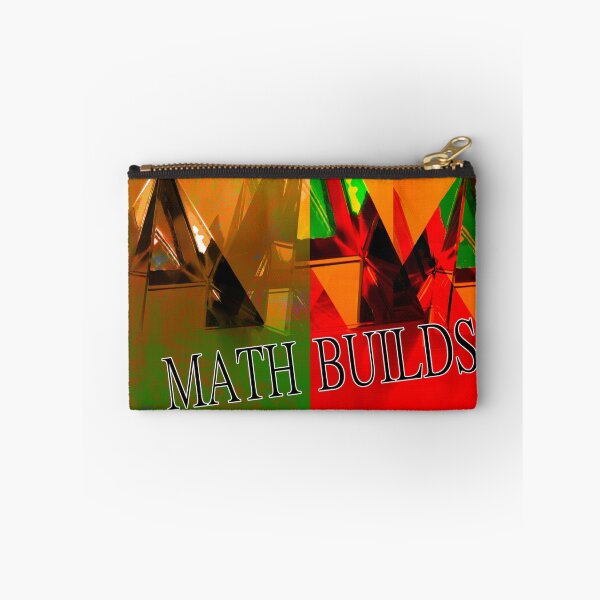 Item preview, Math Builds Poster with Pyramids designed and sold by EdwardMonet.