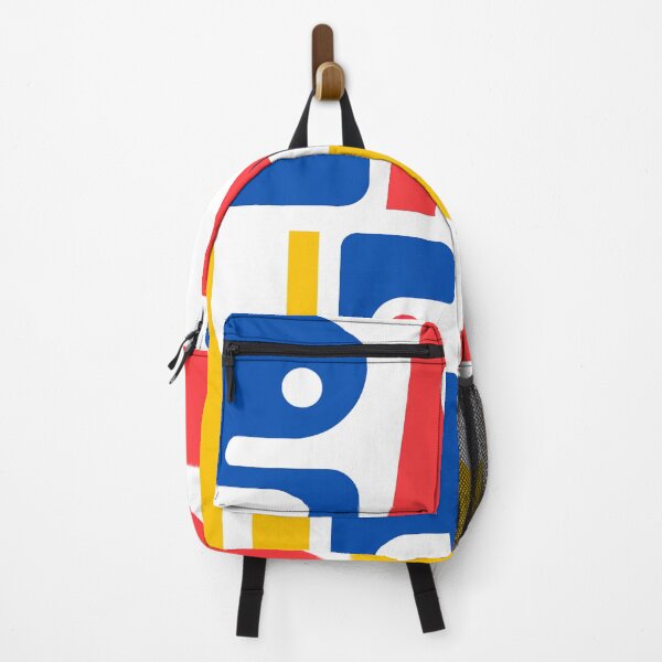 Item preview, Bauhaus Letters Blue Red Yellow #5 designed and sold by SalahBlt.