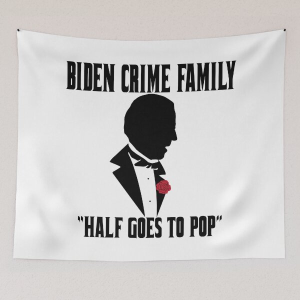 Item preview, Joe and Hunter Biden Crime Family Political Satire designed and sold by tonyhollywood.