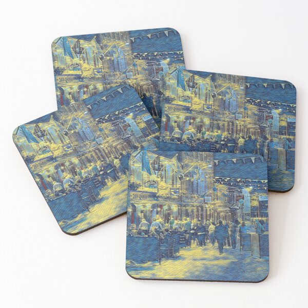 Item preview, Quay Street, Galway, Van Gogh Style designed and sold by Ireland Photography.