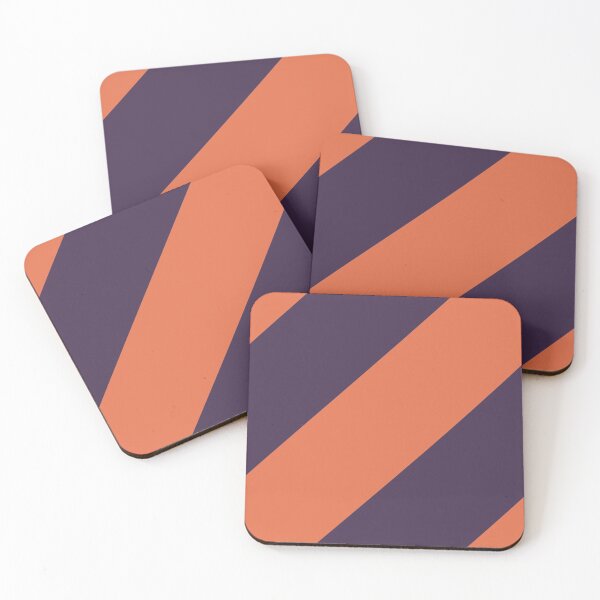 Item preview, minimalist halloween color block stripes designed and sold by neopop.