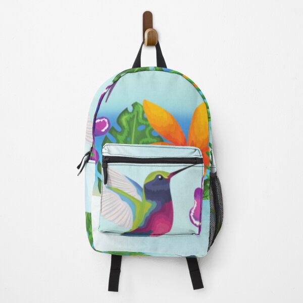 Item preview, HUMMING BIRD IN TROPICAL GARDEN designed and sold by fsultesart.