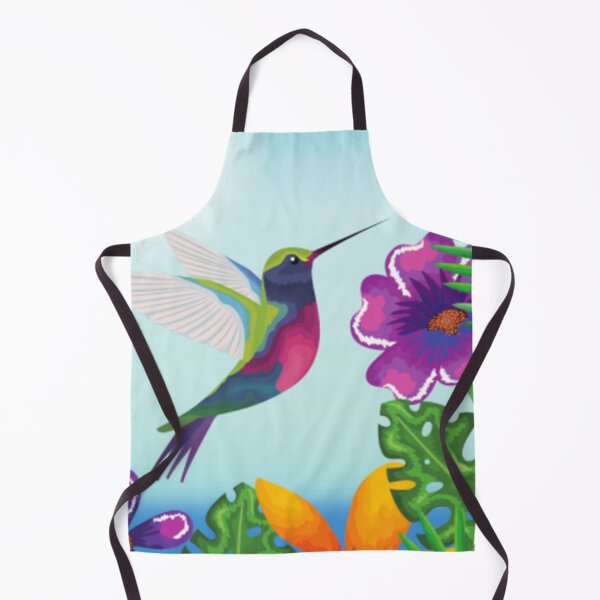 Item preview, HUMMING BIRD IN TROPICAL GARDEN designed and sold by fsultesart.