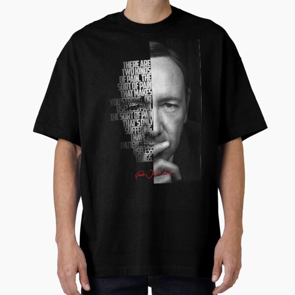 Item preview, Black and white Frank Underwood House of Cards quote. designed and sold by The Wise Fortress.