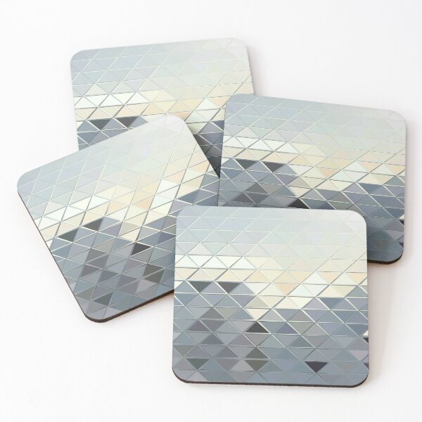 Item preview, Cool Colored triangle mosaic art designed and sold by AYACHI90.